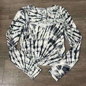Nordstrom chest slit long sleeve shirt